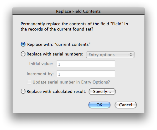 how to refresh a summary field in filemaker pro 6