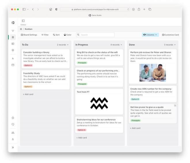 kanban example