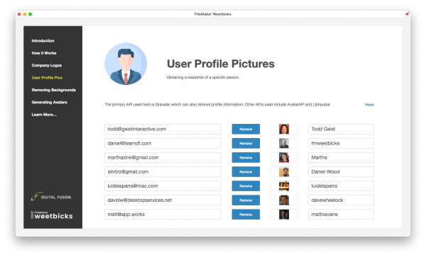 Obtaining profile pictures with Gravatar