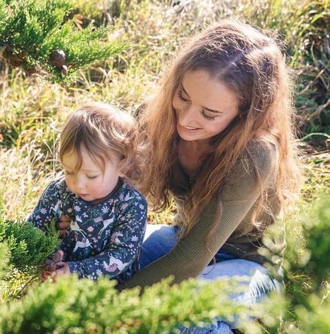 Maddy and daughter, Juniper